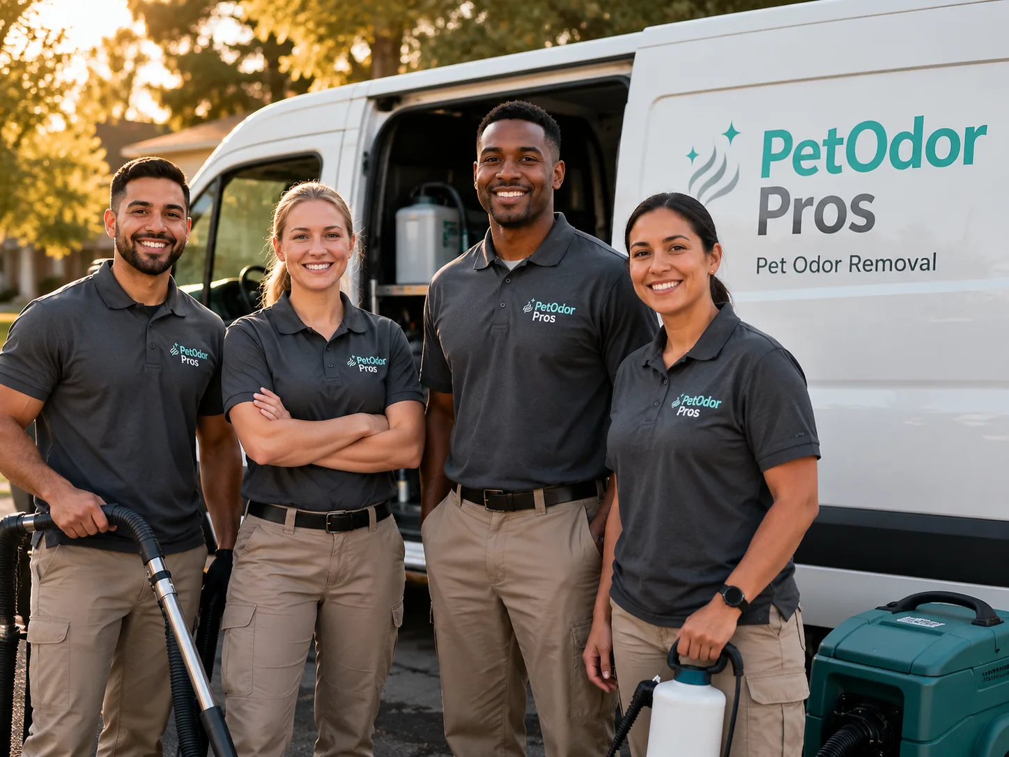 Pet Odor Removal team serving Addison, TX